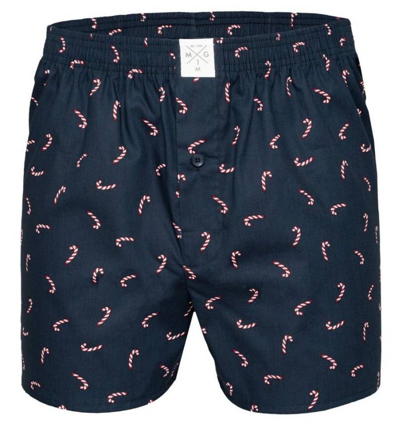 MG-1 Boxershorts 1er, 2er und 4er Pack MG-1 Herren Webboxer WEIHNACHTEN X-MAS Christmas (1-St) von MG-1