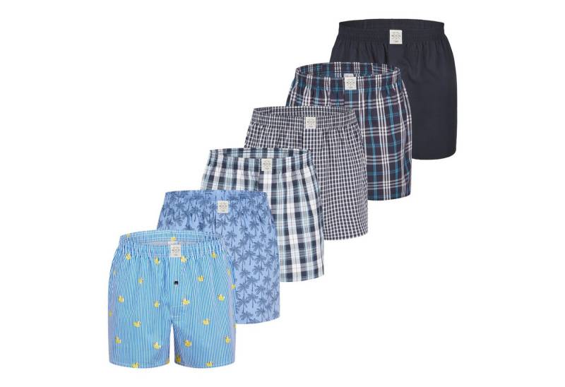 MG-1 Boxershorts 6 Pack MG-1 Kinder Boxershorts 100% Baumwolle – bequeme Webboxer S–XXL (1-St) von MG-1