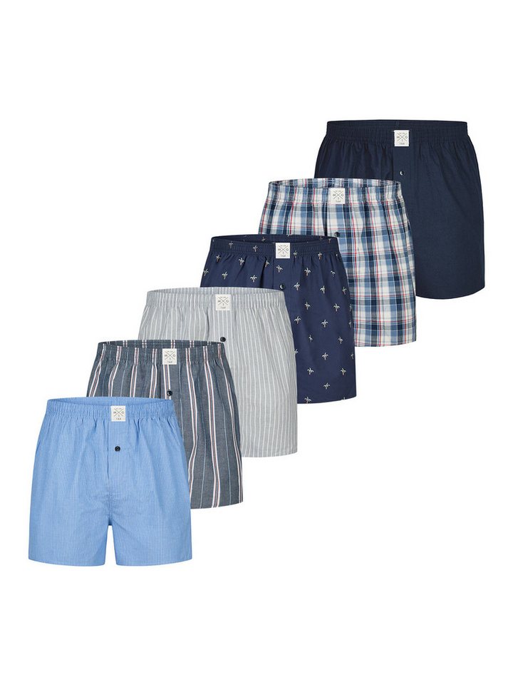 MG-1 Retro Boxer Classics (6-St) Retroshorts, Vintage Boxer, Klassische Boxer von MG-1