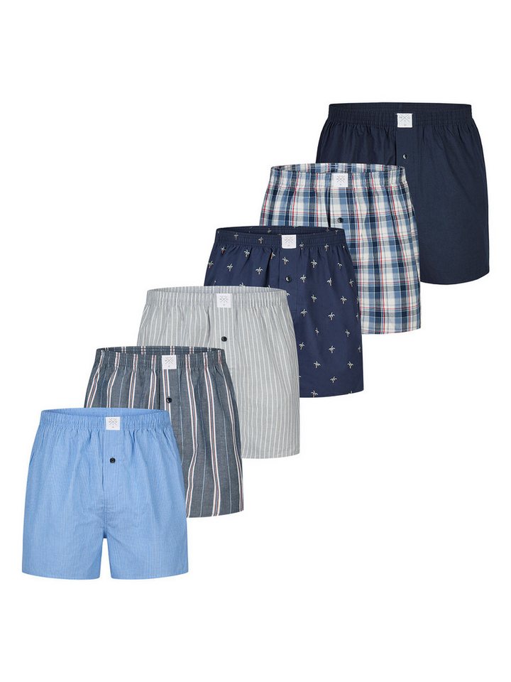 MG-1 Retro Boxer Classics (6-St) Retroshorts, Vintage Boxer, Klassische Boxer von MG-1