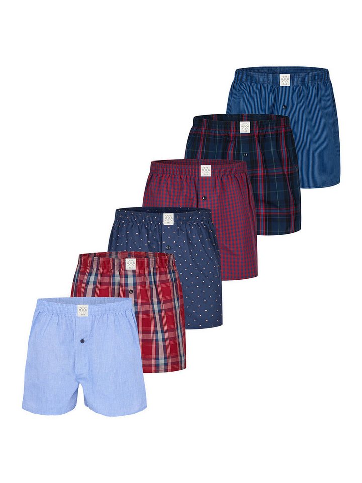 MG-1 Retro Boxer Classics (6-St) Retroshorts, Vintage Boxer, Klassische Boxer von MG-1