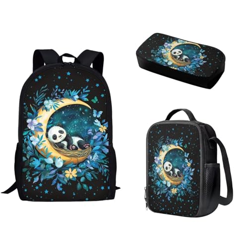 MGDDB Schultaschen-Set für Kinder inklusive Schultertasche, Lunchtasche, Stifthalter, Organizer, 3-teilig), zusätzliche Weblabs: (Pax_Checkout_Buy_Now_GC_Tango_2,848,094.4 cm:" von MGDDB