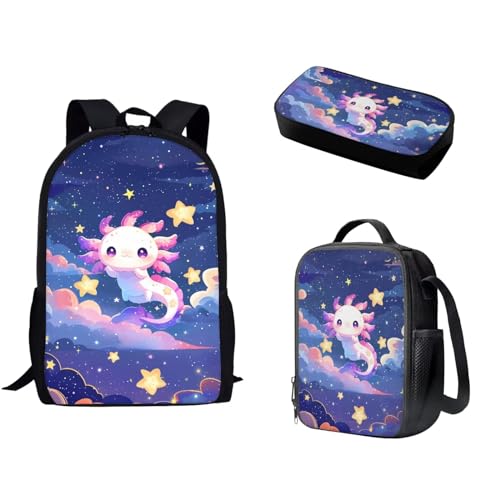 MGDDB Schultaschen-Set für Kinder inklusive Schultertasche, Lunchtasche, Stifthalter, Organizer, 3-teilig), zusätzliche Weblabs: (Pax_Checkout_Buy_Now_GC_Tango_2,848,094.4 cm:" von MGDDB