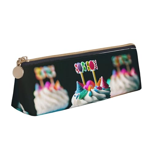 MGGAklp Federmäppchen mit Aufdruck "Happy Birthday", mit Reißverschluss, Bürobedarf, Organizer und Reisen für Damen und Herren MGGAklp Federmäppchen mit Aufdruck "Happy Birthday", mit Reißverschluss, Bürobedarf, Organizer und Reisen für Damen und Herren von MGGAklp