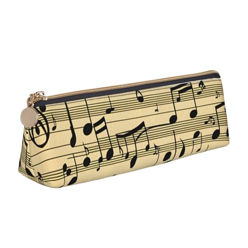 MGGAklp Federmäppchen mit Musiknoten-Druck, mit Reißverschluss, Bürobedarf, Organizer und Reisen, für Damen und Herren MGGAklp Federmäppchen mit Musiknoten-Druck, mit Reißverschluss, Bürobedarf, Organizer und Reisen, für Damen und Herren von MGGAklp