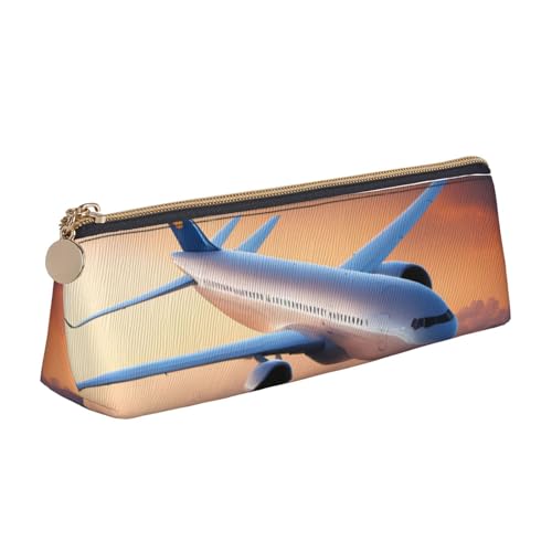 MGGAklp Schönes Federmäppchen mit Himmelsflugzeug-Druck, mit Reißverschluss, Bürobedarf, Organizer und Reisen für Damen und Herren MGGAklp Schönes Federmäppchen mit Himmelsflugzeug-Druck, mit Reißverschluss, Bürobedarf, Organizer und Reisen für Damen und Herren von MGGAklp
