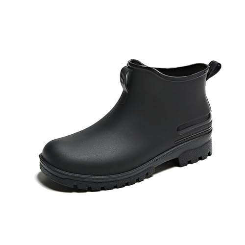 MGGMOKAY Damen-Regenstiefel Kurze Wasserdichte Knöchelstiefel Gartenarbeitsschuhe Rutschfeste Outdoor-Arbeitsstiefel,Schwarz,37 MGGMOKAY Damen-Regenstiefel Kurze Wasserdichte Knöchelstiefel Gartenarbeitsschuhe Rutschfeste Outdoor-Arbeitsstiefel,Schwarz,37 von MGGMOKAY