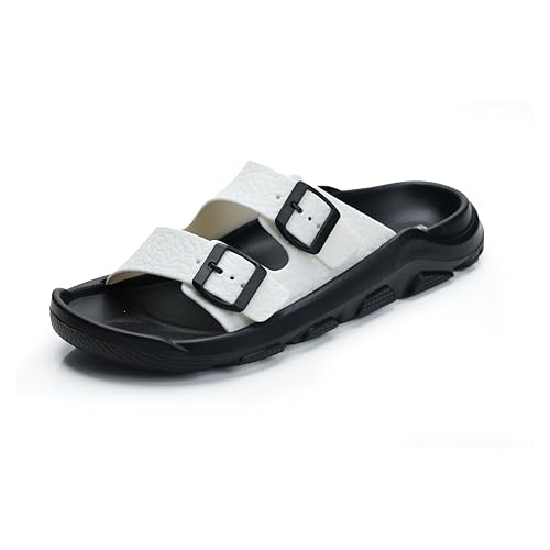 MGGMOKAY Herren Pantoletten Sandalen Hausschuhe Arbeitsschuhe Antistatik Bequeme Classic,Weiße,43 MGGMOKAY Herren Pantoletten Sandalen Hausschuhe Arbeitsschuhe Antistatik Bequeme Classic,Weiße,43 von MGGMOKAY
