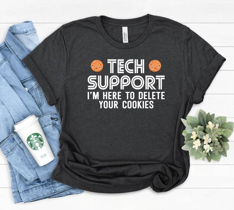 Lustiges Tech Support It Helpdesk Computer Geeks, Weihnachten Shirt Programmierer Geschenk, Informationstechnologie von MGGSTORE1
