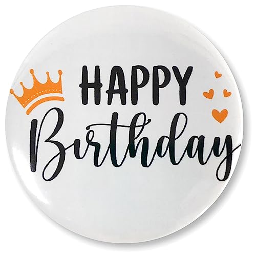 Happy Birthday button Birthday Badge Tinplate Pins for Women,Queen King Birthday Girl Boy Party Decorations Supplies Brooches for Men, Resin Weißblech Kunstharz, Ohne Edelstein. Happy Birthday button Birthday Badge Tinplate Pins for Women,Queen King Birthday Girl Boy Party Decorations Supplies Brooches for Men, Resin Weißblech Kunstharz, Ohne Edelstein. von MGJSRNH