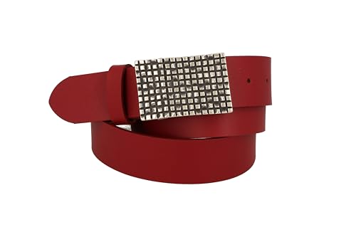 MGM Damen Barcelona Gürtel,, per pack Rot (dkl.rot 2), 100|#100|#6661 (Herstellergröße: 100) von MGM