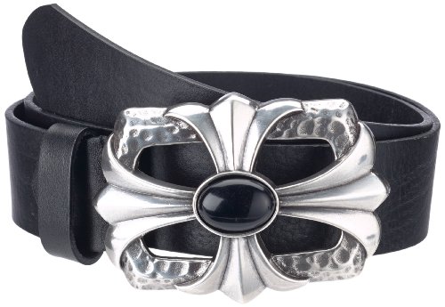 MGM Damen Black Eye, 1435 Gürtel, Schwarz (schwarz 260-1), 110 cm (Herstellergröße: 110) von MGM