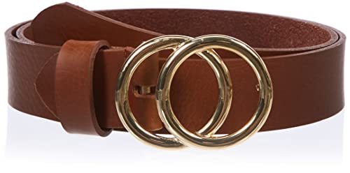 MGM Damen Circles Gürtel, Cognac-Gold, 100 von MGM