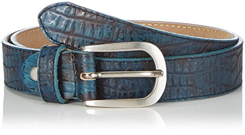 MGM Damen Claire Gürtel, Blau (Petrol-SI 3), 105 cm (Herstellergröße: 105) von MGM