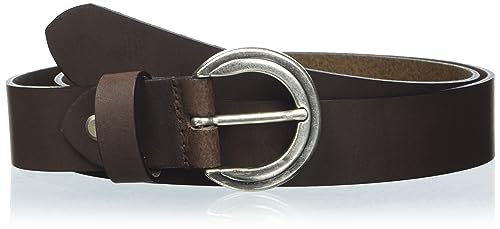 MGM Damen Coloured Basic Gürtel, Braun, 95 von MGM