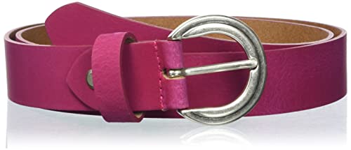 MGM Damen Coloured Basic Gürtel, Rosa, 110 von MGM