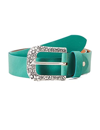 MGM Damen Floral Gürtel, Grün (Grün-asi 5), 105 cm von MGM