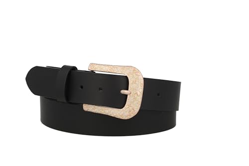 MGM Damen Floral Gürtel, Schwarz (Schwarz-rame 6), 100 cm von MGM