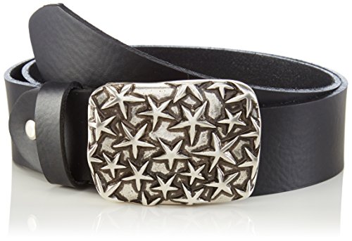 MGM Damen Gürtel Sky of Stars, Gr. 80 cm, Schwarz (schwarz-asi 1) von MGM