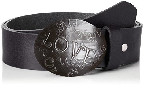MGM Damen Love Gürtel, Schwarz (schwarz-Nero 2), 100 cm von MGM