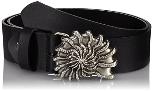 MGM Damen Muschel Gürtel, Schwarz (Schwarz 1), 110 cm (Herstellergröße: 110) von MGM