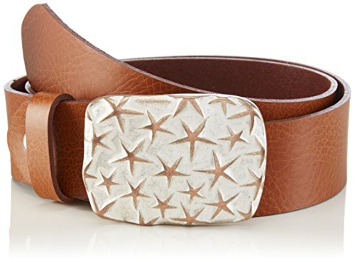 MGM Damen Sky of Stars Gürtel, Braun (Cognac-Bianco 15), 80 cm von MGM