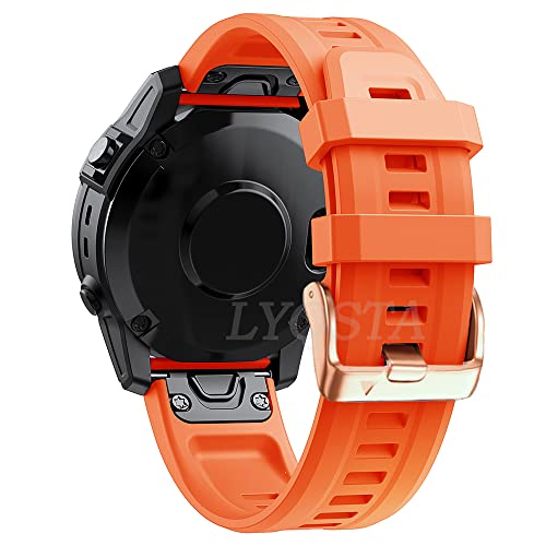 MGTCAR Correa Ersatzarmband für Smartwatch Garmin Fenix 7S 6S 6S Pro 5S 5SPlus, Silikon, 20 mm, Schnellverschluss-Armband, 20mm Fenix 5S 5SPlus, Achat von MGTCAR