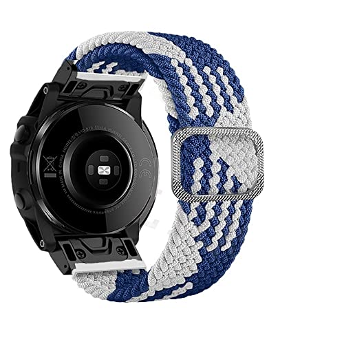 MGTCAR Uhrenarmband für Garmin Fenix 5 5X Plus 6X Pro 3 HR Saphir Fenix 7 7X Epix Loop Nylon Smartwatch Armband 22 mm 26 mm, 26mm Fenix 5X 5XPlus, Achat von MGTCAR