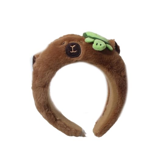 Adorkable Capybara Kopfstücke Proms Geburtstagshaarbänder Lustige Kopfbedeckung Cartoon Capybara Festliche Haare Kopfbedeckung von MHADBKH