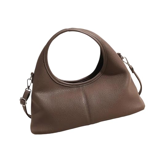 Damen Geldbörse Handtaschen Leder Clutches Stilvolle Casual Trendy Umhängetasche Crossbody Tasche mit abnehmbaren Trägern Damen Handtasche, khaki, One Size von MHADBKH