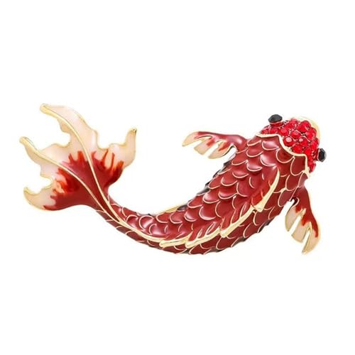 Einzigartige Fisch-Brosche mit feiner Verarbeitung, geeignet für Frauen, die kleine Designs und modischen Charme schätzen. Stilvolle Damen-Anstecknadel Einzigartige Fisch-Brosche mit feiner Verarbeitung, geeignet für Frauen, die kleine Designs und modischen Charme schätzen. Stilvolle Damen-Anstecknadel von MHADBKH