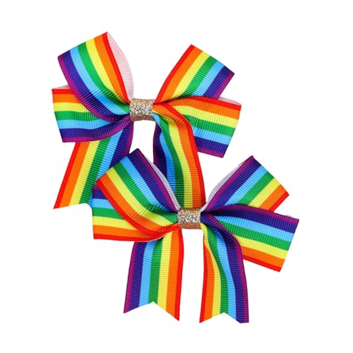 Haarclip 2000er Mädchen Bowknot Clip Kopfschmuck Farbenfroh von MHADBKH