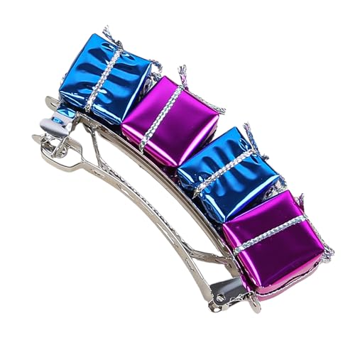 Haarspange für Damen, leuchtende Farben, Geschenkbox, Haarspange, metallische Haarspangen, seitlicher Pony-Clip, Party-Pferdeschwanz-Halter Haarspange für Damen, leuchtende Farben, Geschenkbox, Haarspange, metallische Haarspangen, seitlicher Pony-Clip, Party-Pferdeschwanz-Halter von MHADBKH