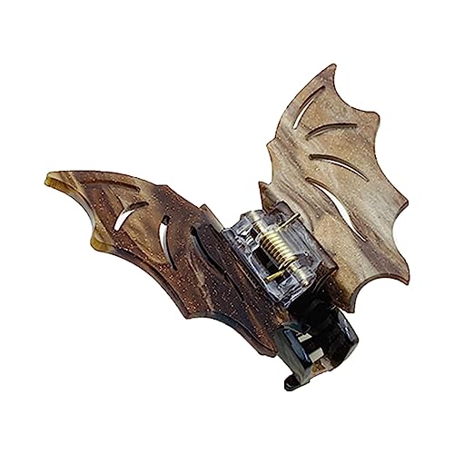Halloween-Haarklammer mit Fledermausflügel-Form, für Damen, Teenager, Pferdeschwanz, zarte Haarspange, Foto-Haar-Accessoires Halloween-Haarklammer mit Fledermausflügel-Form, für Damen, Teenager, Pferdeschwanz, zarte Haarspange, Foto-Haar-Accessoires von MHADBKH
