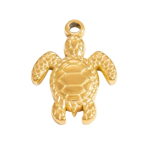 MHADBKH Anhänger zur Schmuckherstellung, Teil der See-Serie, modisches Accessoire, perfekt für einzigartige Schmuckherstellung und Bastelzubehör, PJ91717B, Edelstahl, Kein Edelstein von MHADBKH