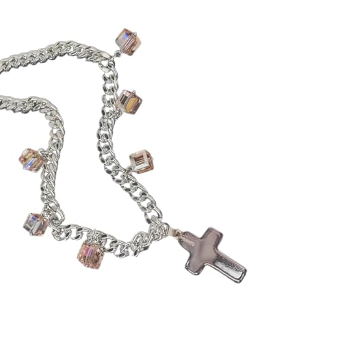 MHADBKH Elegante Perlenkette, Halskette, stilvoller Halsschmuck, Anhänger, Halskette, einfache Halskette für Partys und lässige Looks MHADBKH Elegante Perlenkette, Halskette, stilvoller Halsschmuck, Anhänger, Halskette, einfache Halskette für Partys und lässige Looks von MHADBKH