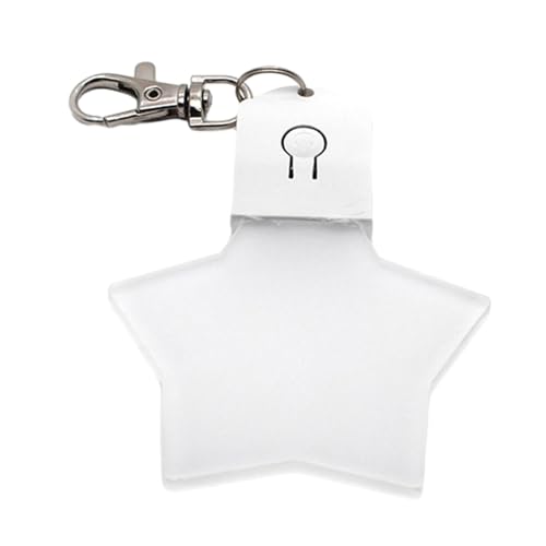 MHADBKH Heiße Transferdruckverzierung Sublimation Leere LED Stern Acrylschlüsselpersonalisierte Anhänger Supplies von MHADBKH