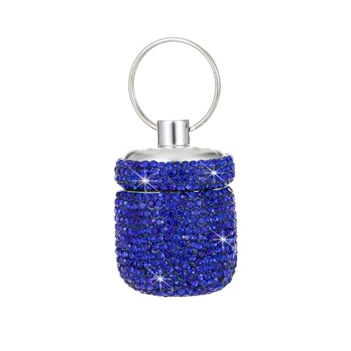 MHADBKH Kleine Box mit Schlüsselanhänger, Strass, Reisezubehör, tragbar, kleines Etui, Schlüsselanhänger MHADBKH Kleine Box mit Schlüsselanhänger, Strass, Reisezubehör, tragbar, kleines Etui, Schlüsselanhänger von MHADBKH