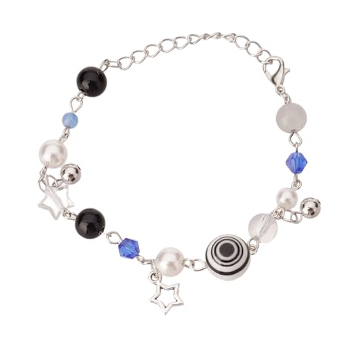MHADBKH Personalisierte Perlenarmband Einstellbare Größe Wristchain Delicate Handchain Handmade Accessoire Für Mode Enthusiasten von MHADBKH