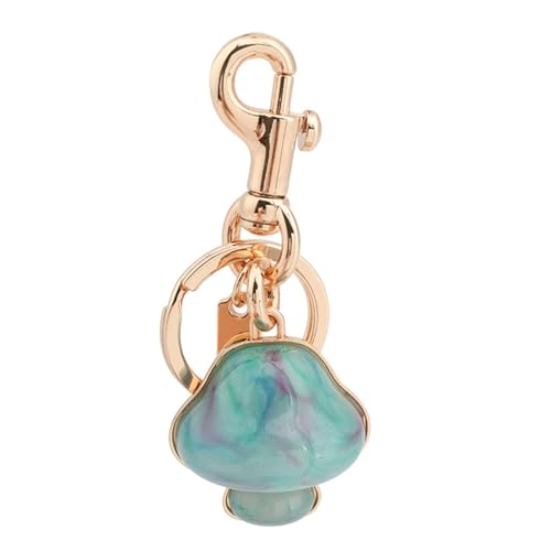 MHADBKH Pilzschlüsselhalter Legierung Schlüsselbund Brieftaschen Und Bag Dekoratives Modezubehör Tragbar Für Alle Gelegenheiten Gold/Silber von MHADBKH