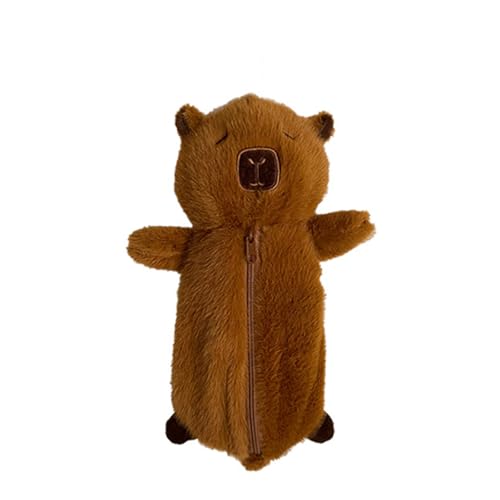 MHADBKH Plüschstiftbeutel Mit Glatten Reißverschlüsse Verschlüsse Bleistift Organisatoren Kid School Stationeries Bag Fluffierpen Haltertasche von MHADBKH