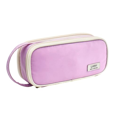 MHADBKH Stiftkoffer Erweiterbarer Stifthalter Bleistiftkoffer Multifunktionaler Briefpapierbeutel Bleistift Organisatoren Bag Kugel Stiftstift Box Großer Kapazität Bleistiftbeutel von MHADBKH