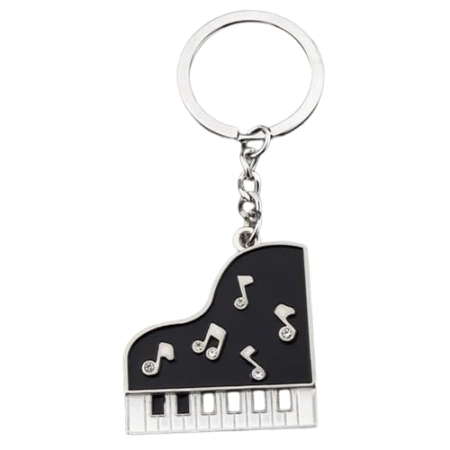 MHADBKH Stylish Musical Instrument Geformte Schlüsselbund Leicht Und Robustes Metall Perfekt Für Musikliebhaber Und Trendsetter von MHADBKH