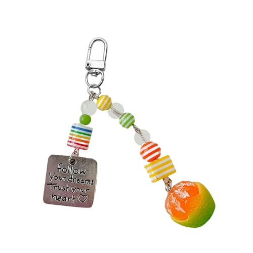 MHADBKH Tragbarer und robuster Perlen-Schlüsselanhänger und Handyband, modisches Accessoire mit einzigartigen Landhausstilen von MHADBKH