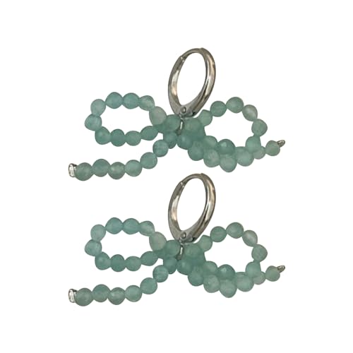 Stilvolle Bogenknotenohrohrringe Moderne Perlenperlen Ohrhänger Mode Ohrschmuck Einzigartige Ohrnot Für Tägliche Wear Partys von MHADBKH
