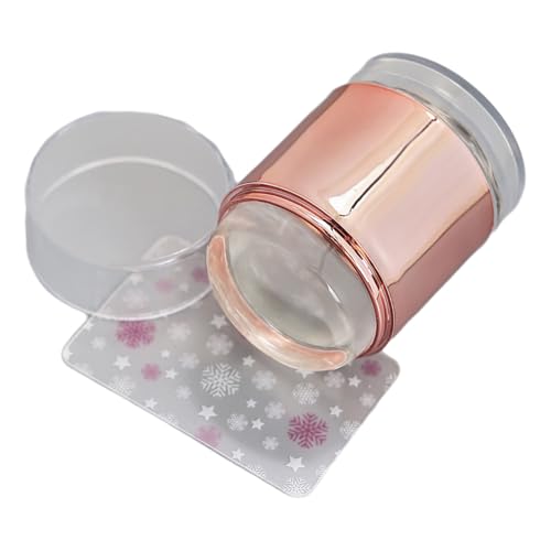 Transparente Silikon-Nägel, Stempel, Set, transparent, sichtbarer Körper, Gelee-Nägel, Kunstschablonen-Werkzeuge mit Schaber für Nägel, Designs, französische Spitze Werkzeug von MHADBKH