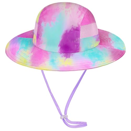 MHJY Sonnenhut Kinder Hut Sommer Mädchen Sonnenmütze UV Schutz Hat Einhorn Mützen Kappe mit Breiter Krempe und Verstellbaren Bändern für 2-8 Jahre Kleinkind MHJY Sonnenhut Kinder Hut Sommer Mädchen Sonnenmütze UV Schutz Hat Einhorn Mützen Kappe mit Breiter Krempe und Verstellbaren Bändern für 2-8 Jahre Kleinkind von MHJY