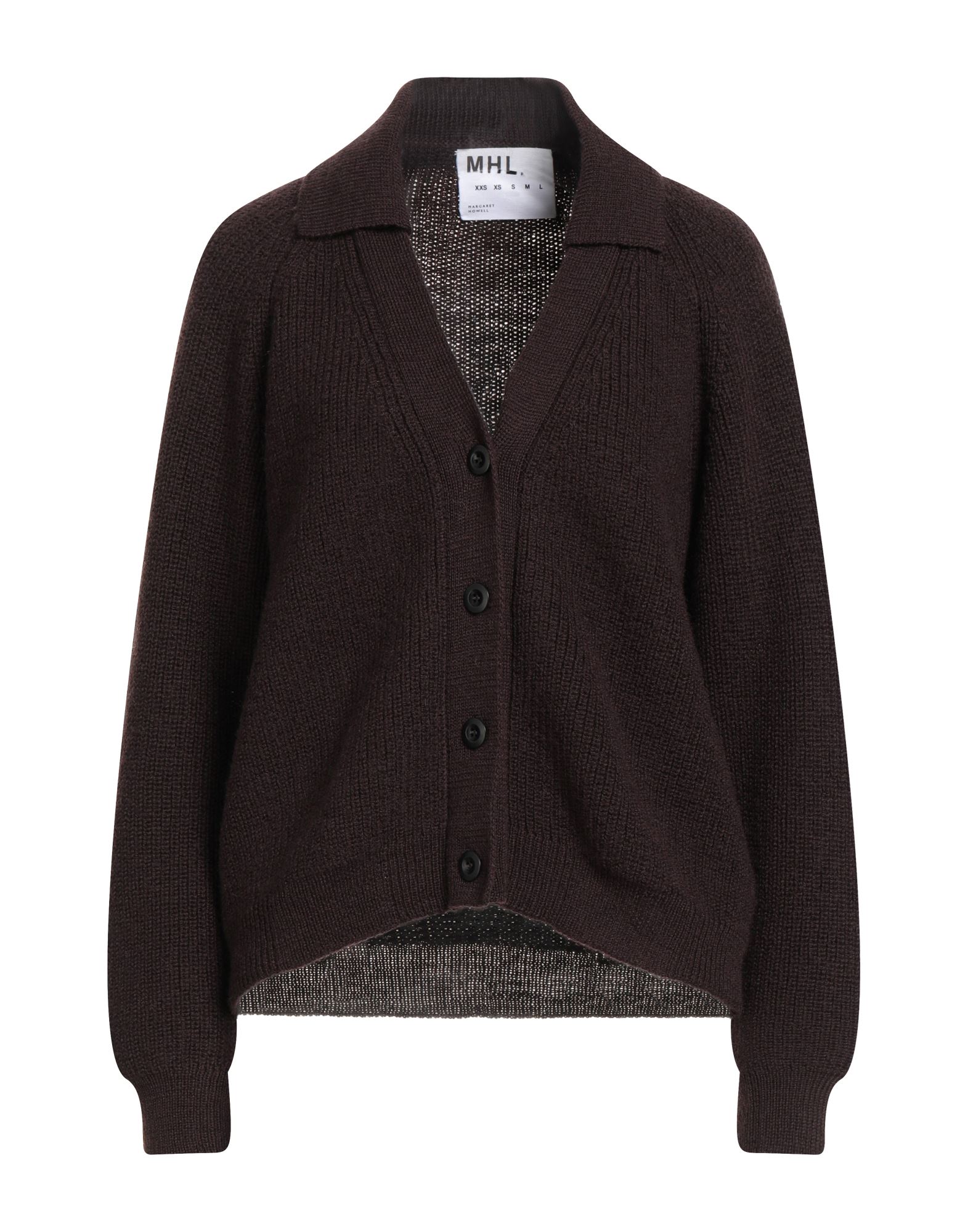 MHL. by MARGARET HOWELL Strickjacke Damen Schokobraun MHL. by MARGARET HOWELL Strickjacke Damen Schokobraun von MHL. by MARGARET HOWELL