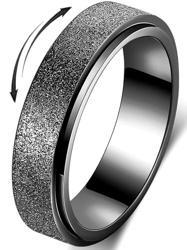 MHWTTY Fidget Spinner Ring Angst Ring für Frauen Fidget Ringe für Angst Fidget Ringe Angst Spielzeug Angst Relief Ring Spielzeug Fidget Spinner Ring Männer Fidget Toys, UK 8 / EU 42, Edelstahl MHWTTY Fidget Spinner Ring Angst Ring für Frauen Fidget Ringe für Angst Fidget Ringe Angst Spielzeug Angst Relief Ring Spielzeug Fidget Spinner Ring Männer Fidget Toys, UK 8 / EU 42, Edelstahl von MHWTTY