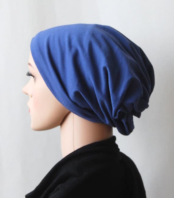 Seide Beanie/Slouchy Kopfbedeckung Jersey Für Chemotherapie Oder Empfindliche Kopfhaut, 5 Farben von MHaagen